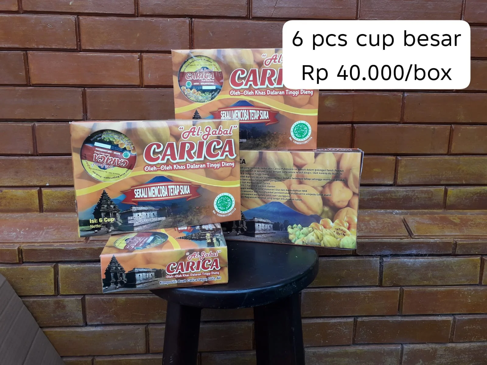 CARICA 6 CUP BESAR