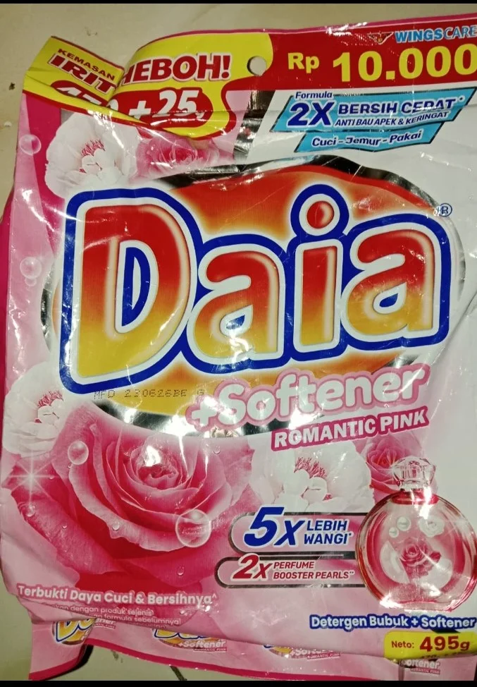 Detergen bubuk daia