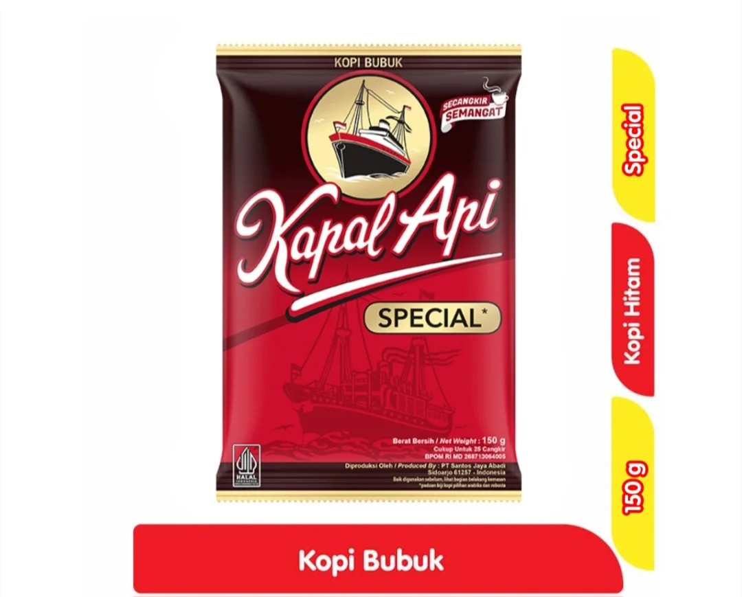 Kapal Api Kopi Bubuk Instan Special 150g