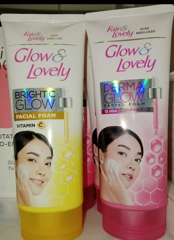 Glow&lovely facial foam