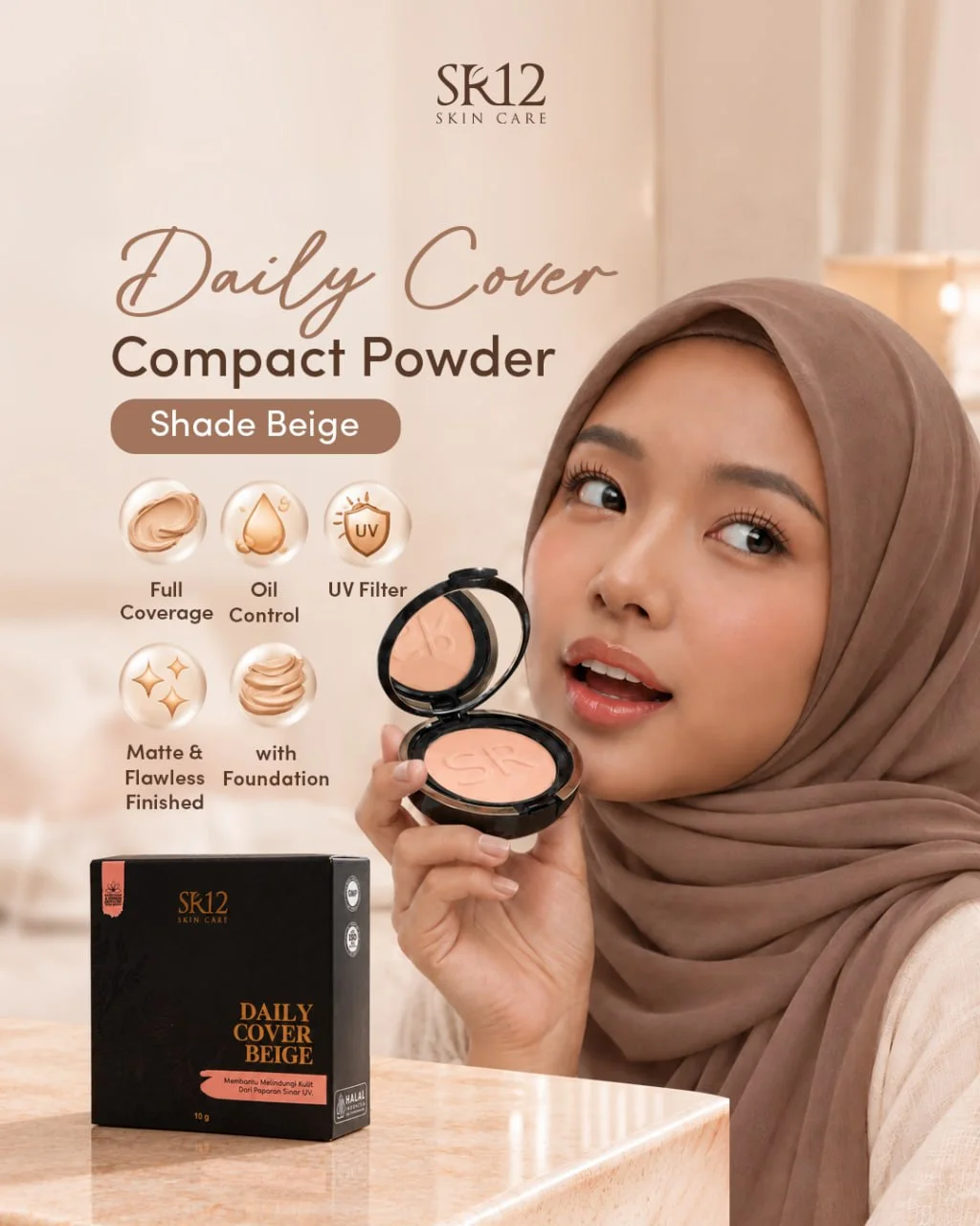 Daily Cover Compact Powder