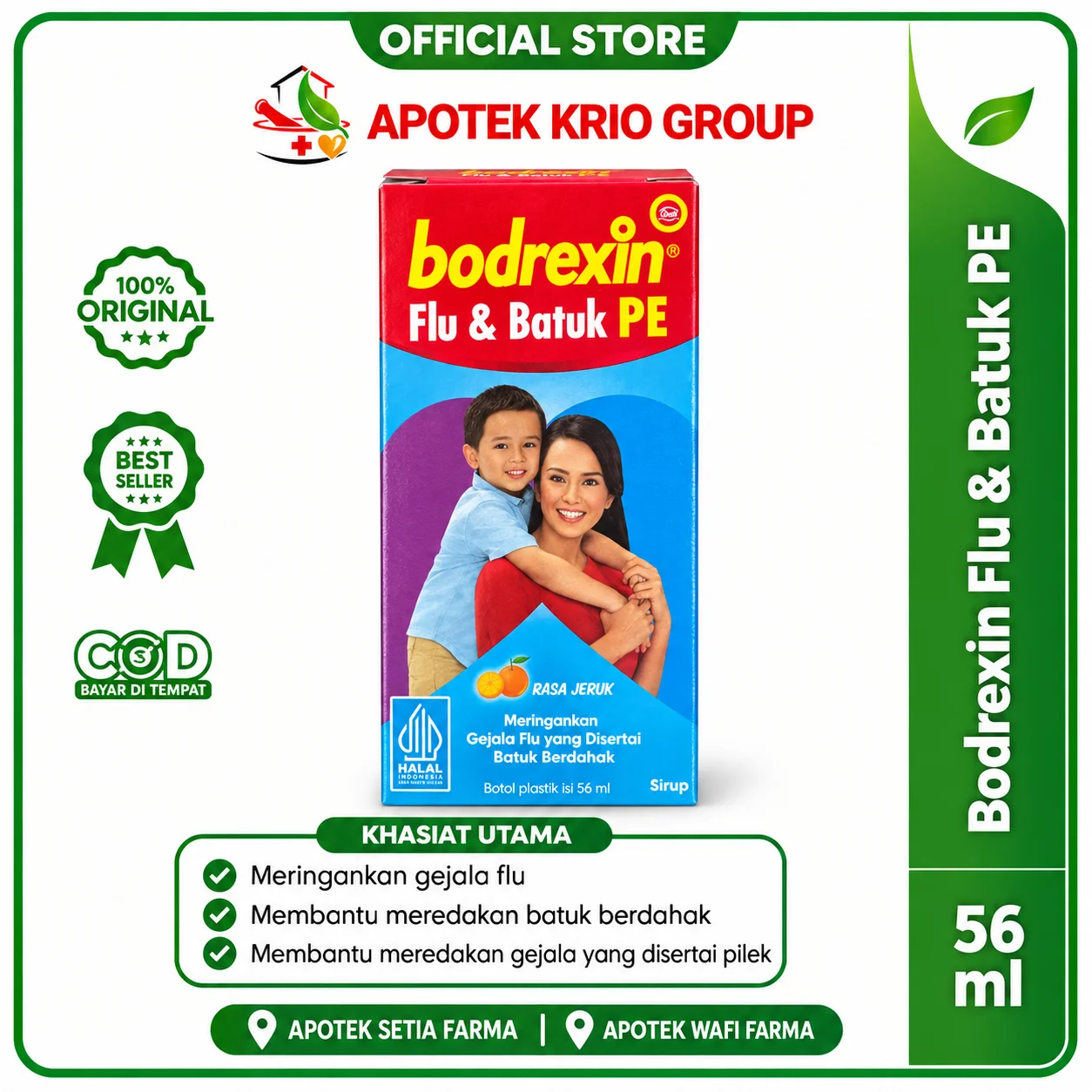 BODREXIN FLU & BATUK PE