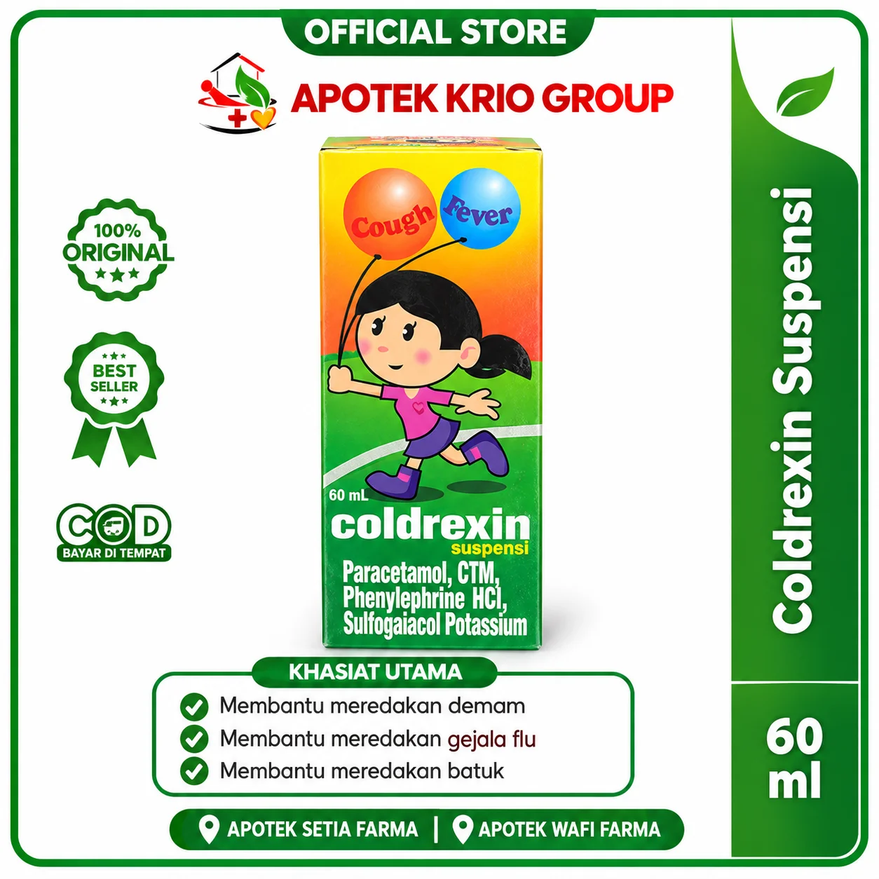 COLDREXIN 60 ml