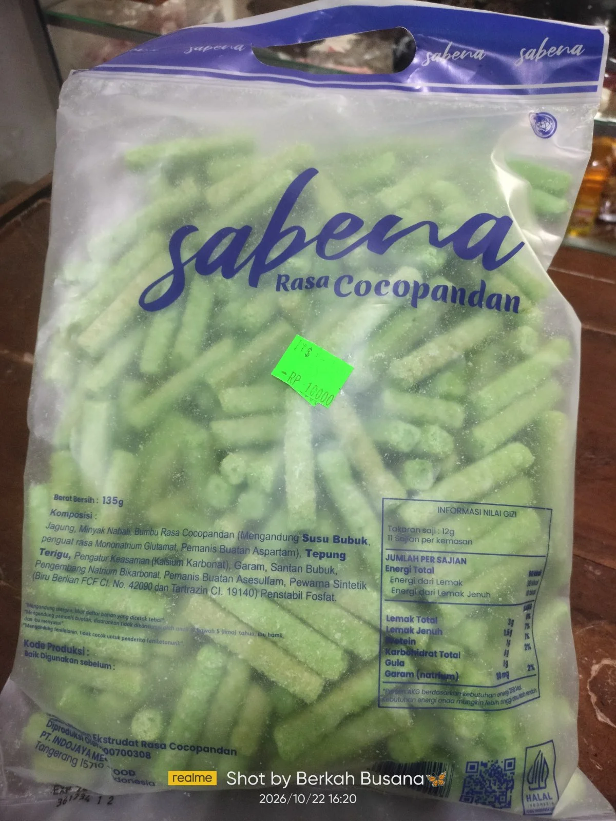 Sabena cocopandan