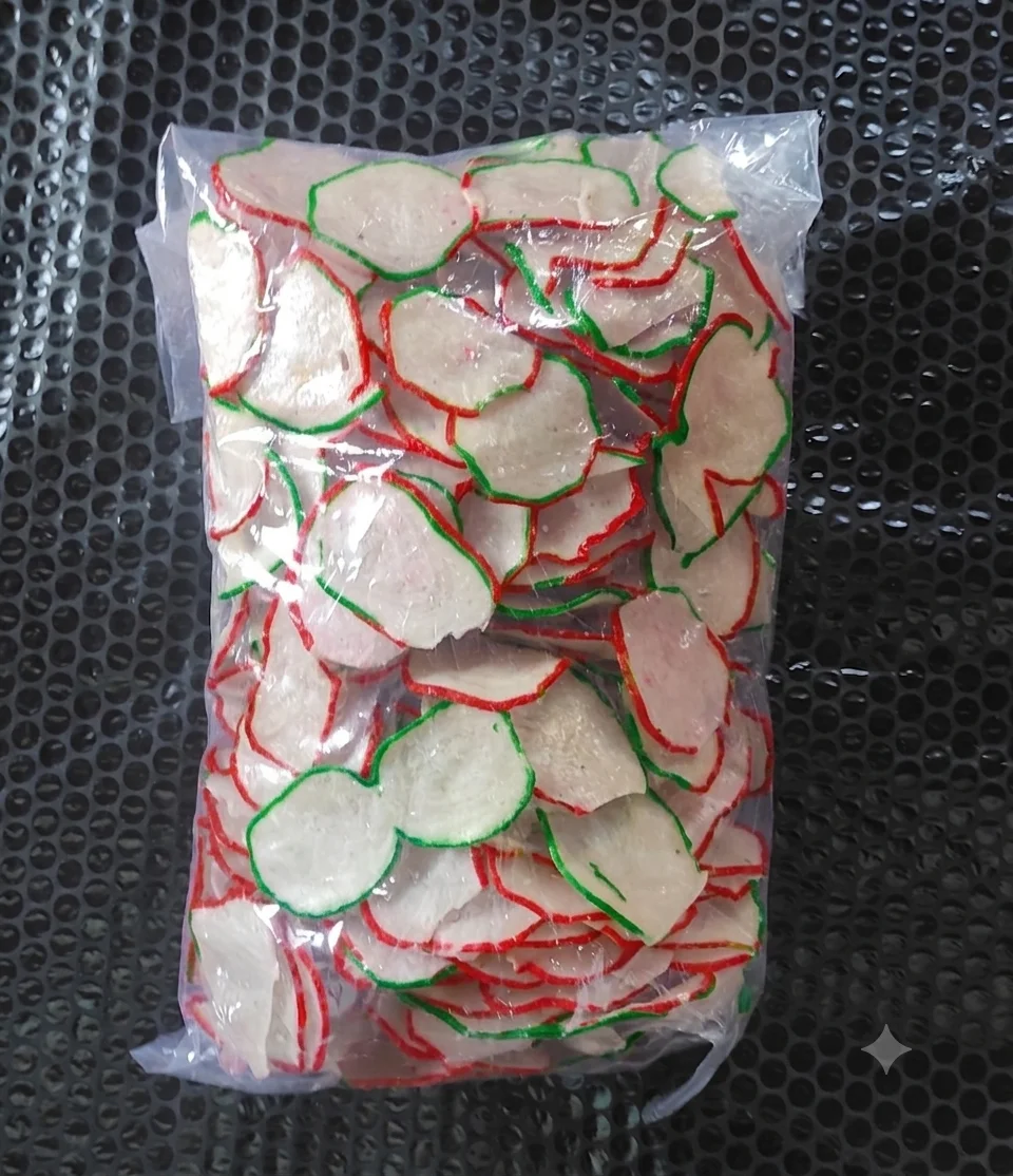 KERUPUK PASIR (KRECEK) ASLI KEDIRI, RASA ORIGINAL (WARNA)