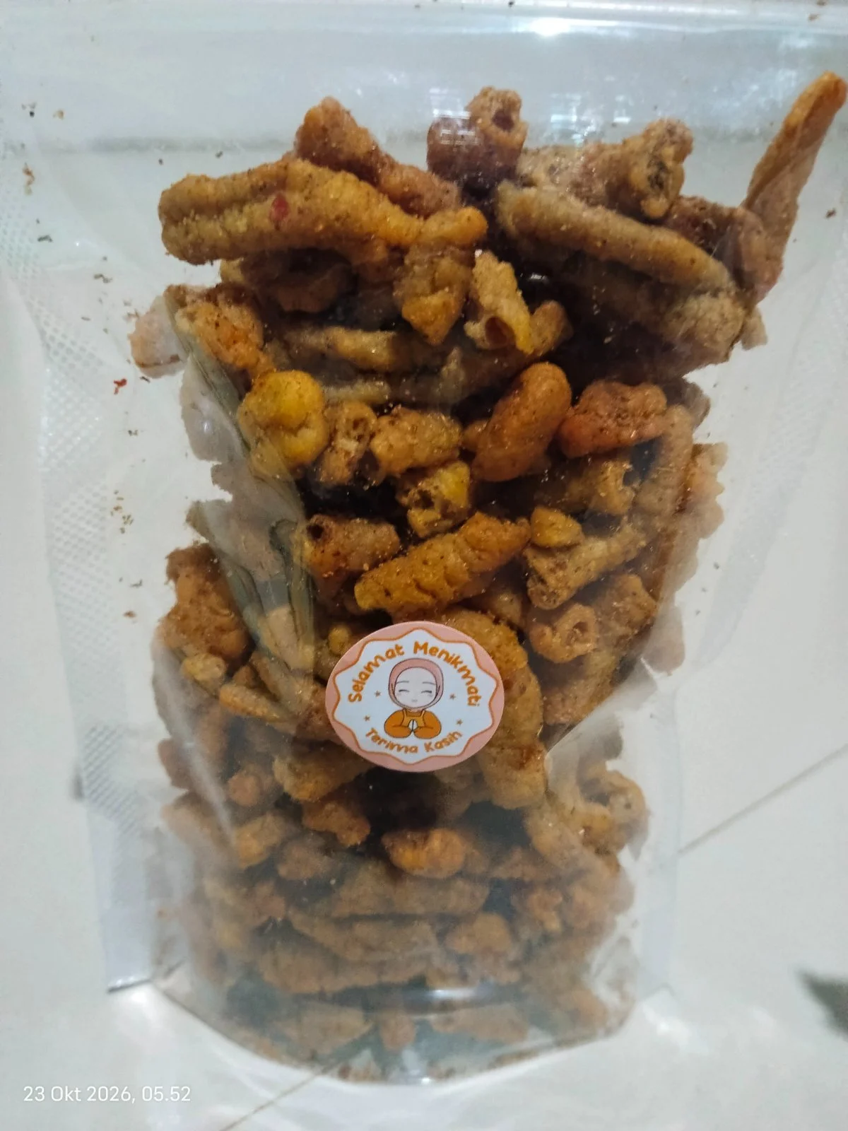 Kripik usus pedas