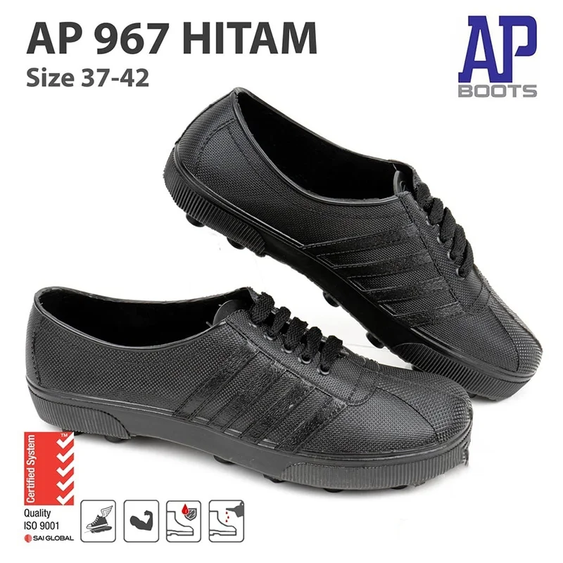Sepatu AP pul hitam