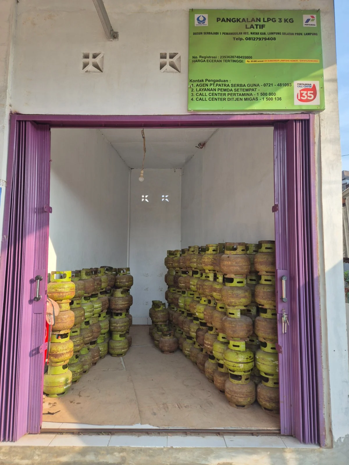 Gas LPG 3 KG "gratis ongkir radius 1,5 km"