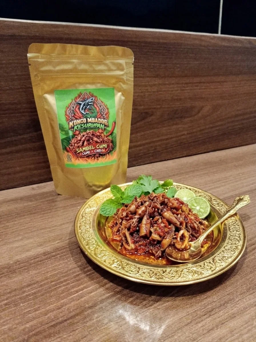 Sambal cumi pedas