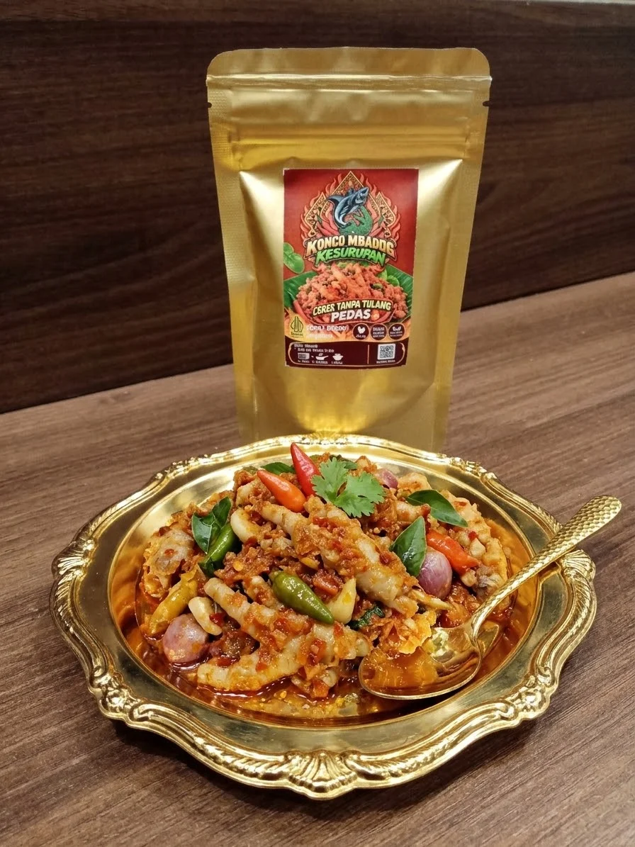 Sambal ceker pedas