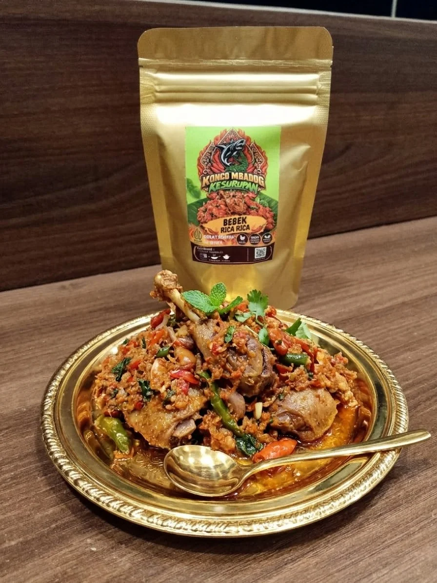 Sambal Bebek suwir pedas