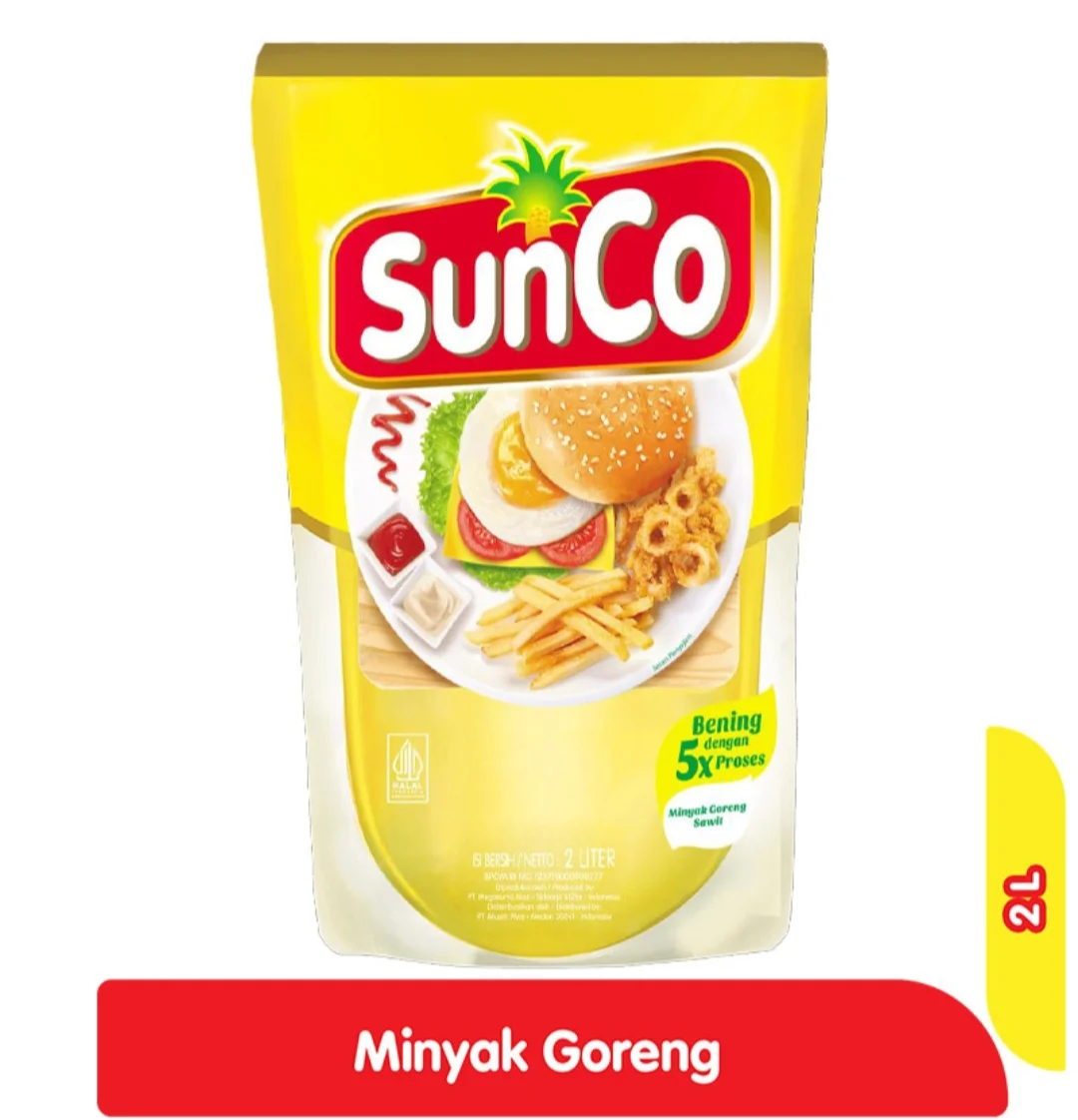 Sunco minyak goreng pouch 2L