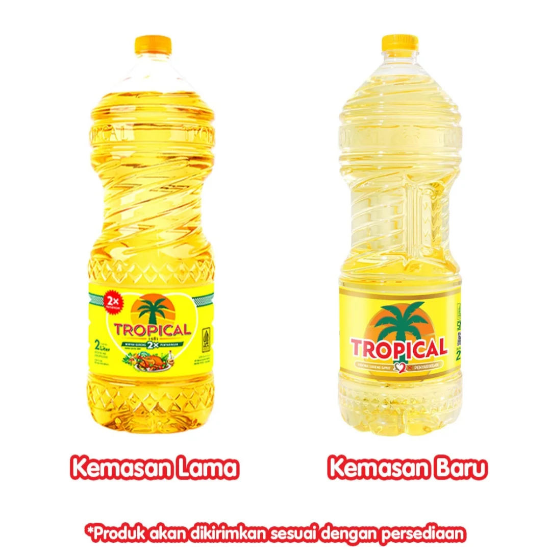 Tropical minyak goreng kelapa sawit botol 2L