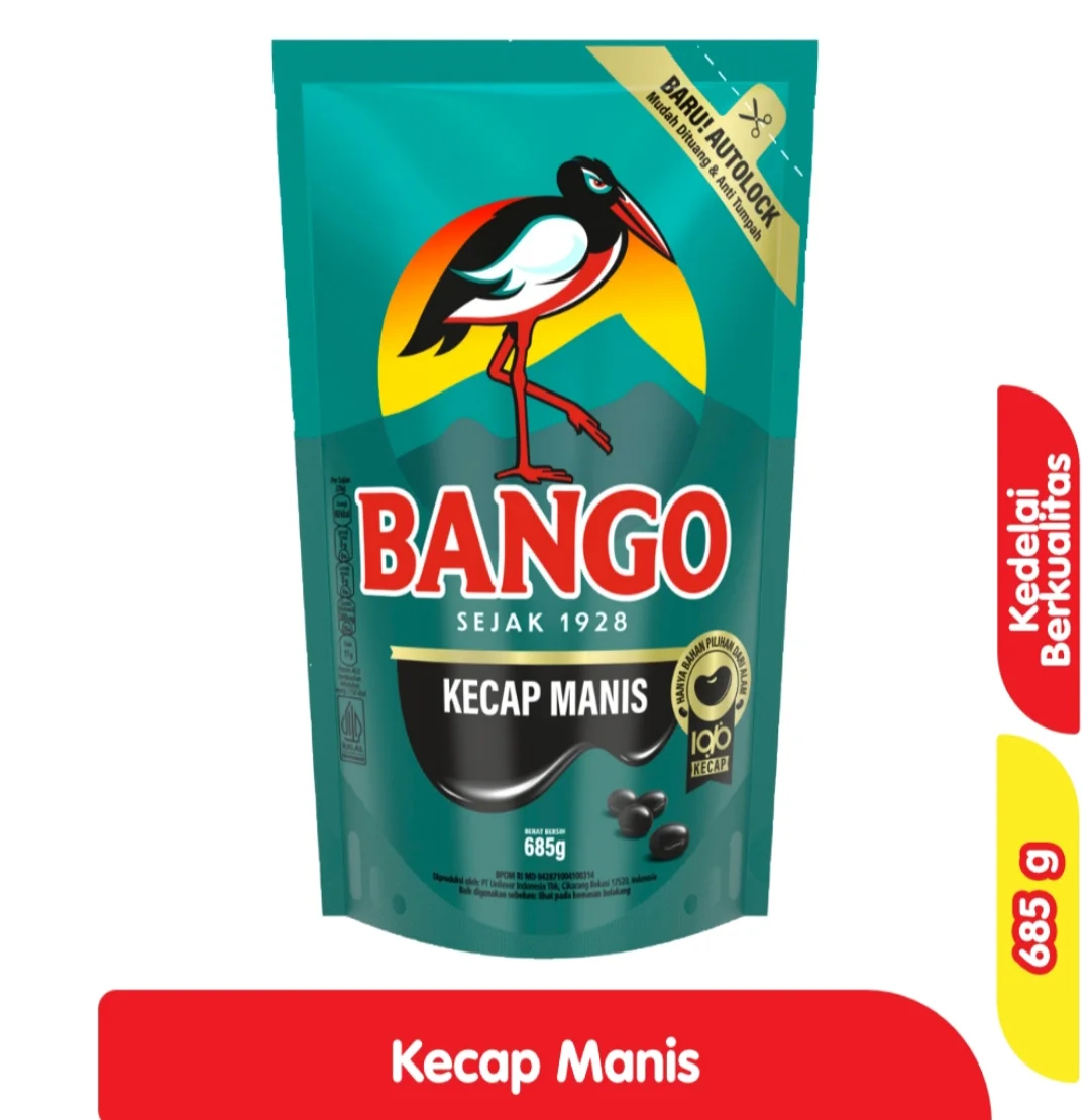 Bango kecap manis refill 686 g