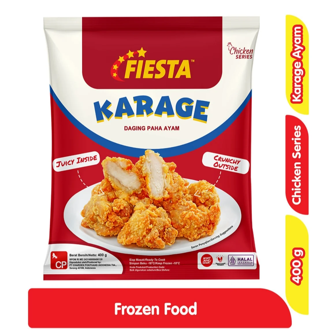 Fiesta karage daging paha ayam 400 g