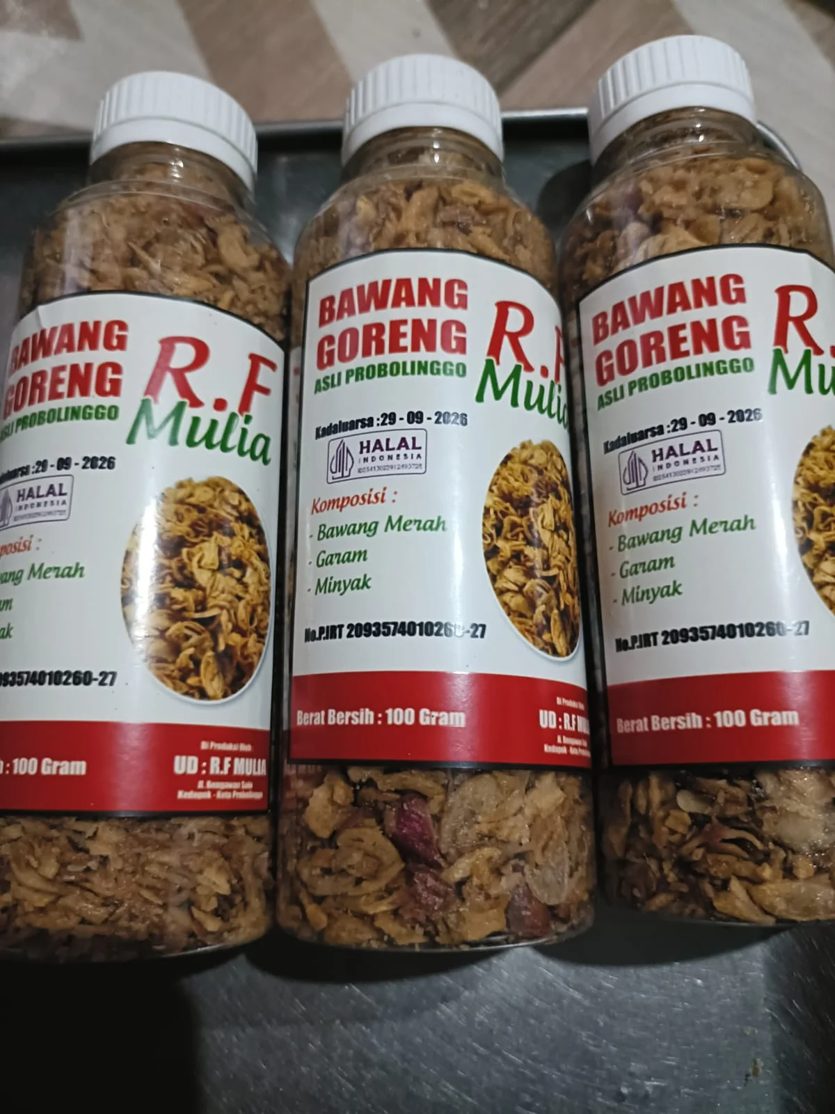 Bawang goreng Asli Probolinggo