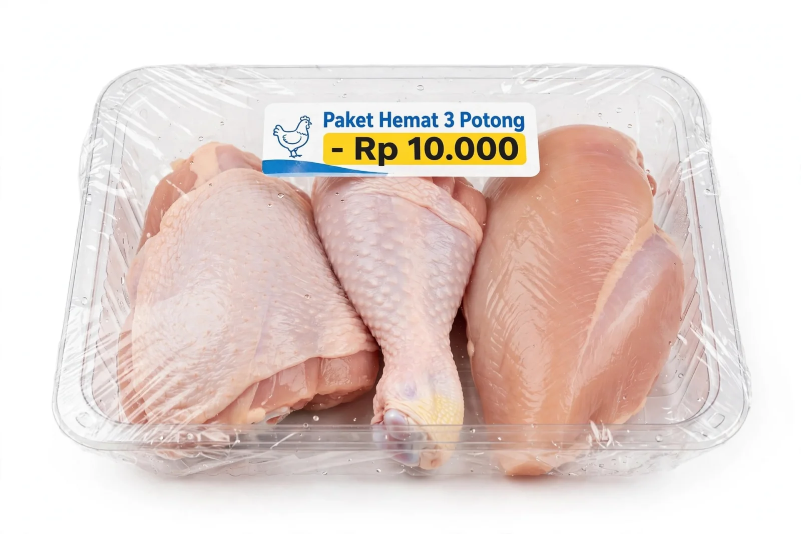 Daging ayam paket 10 000