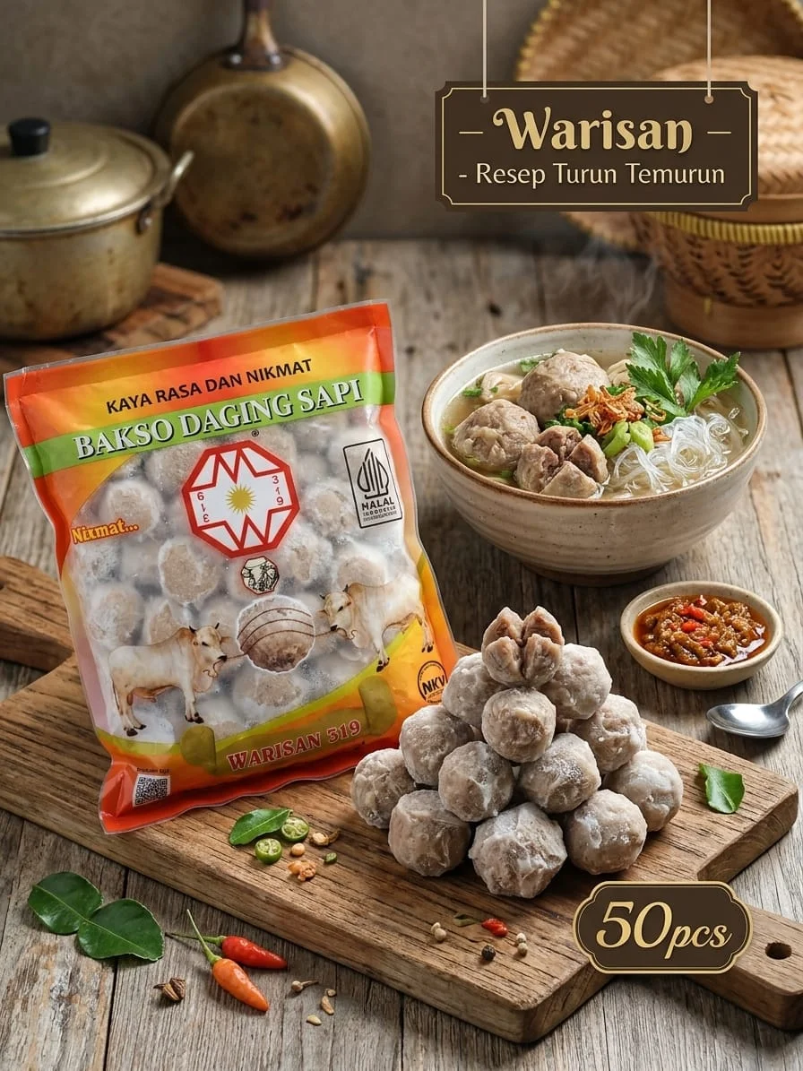 Warisan Bakso Urat 50pcs