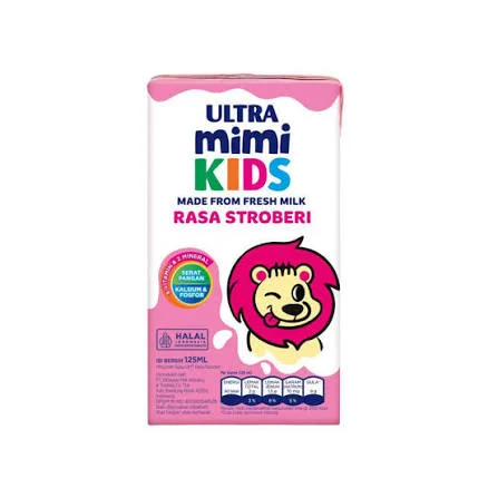 Ultra Mimi kids stroberi 125 ml