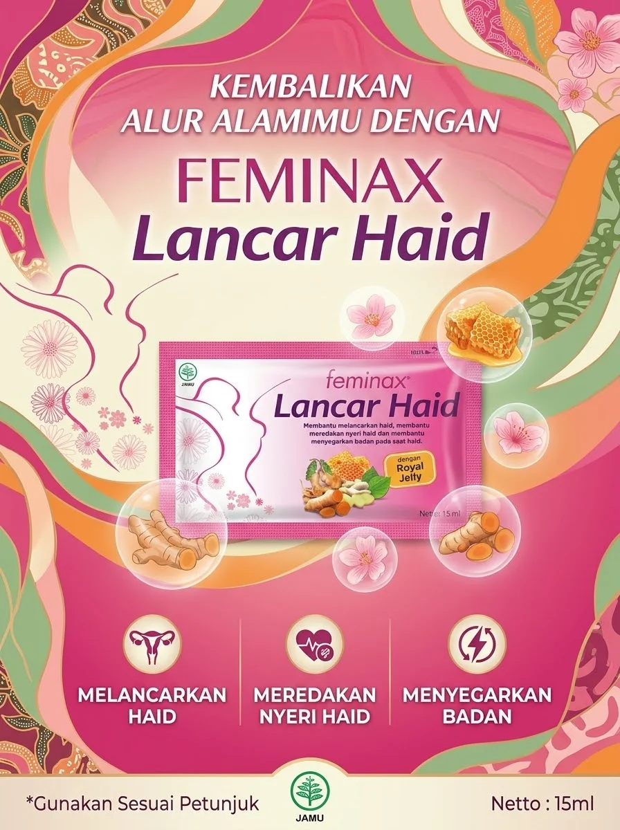 FEMINAX CAIR LANCAR HAID