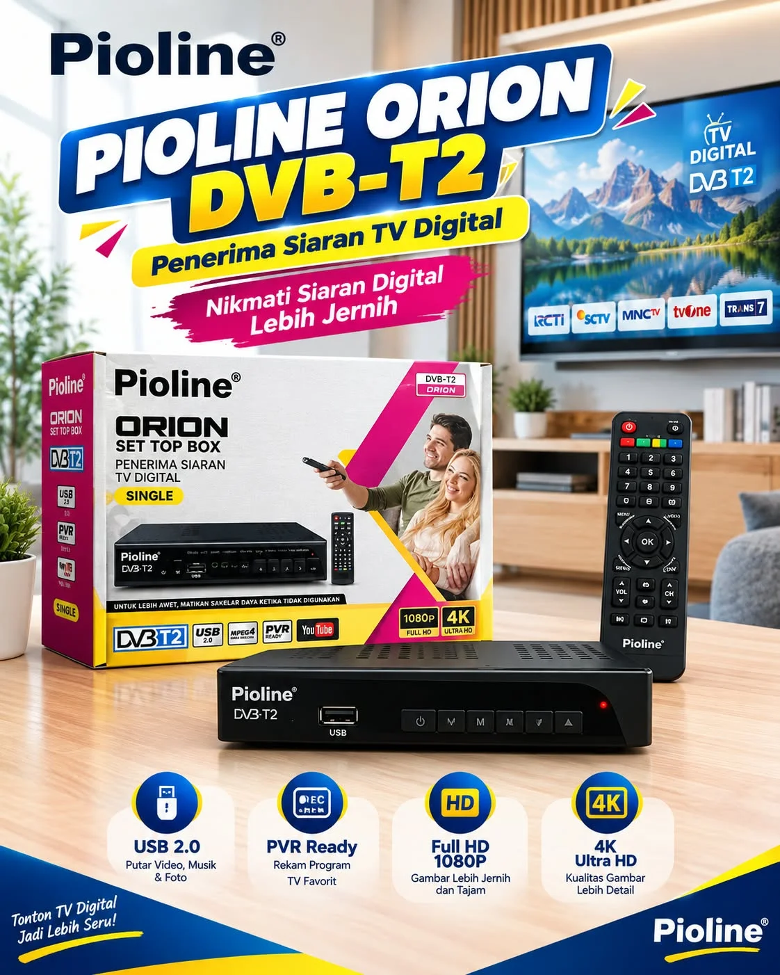 SET TOP BOX STB PIOLINE
