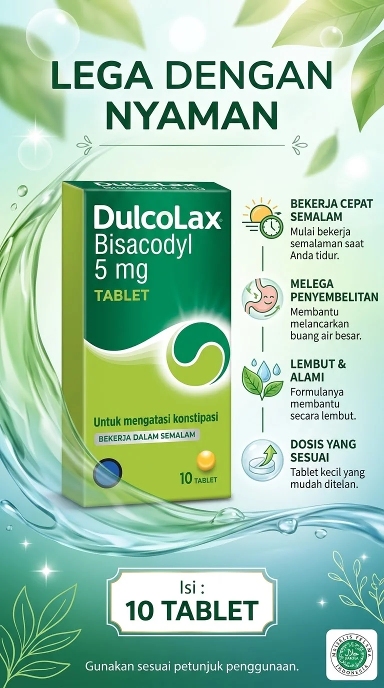 DULCOLAC 5 MG TABLEG