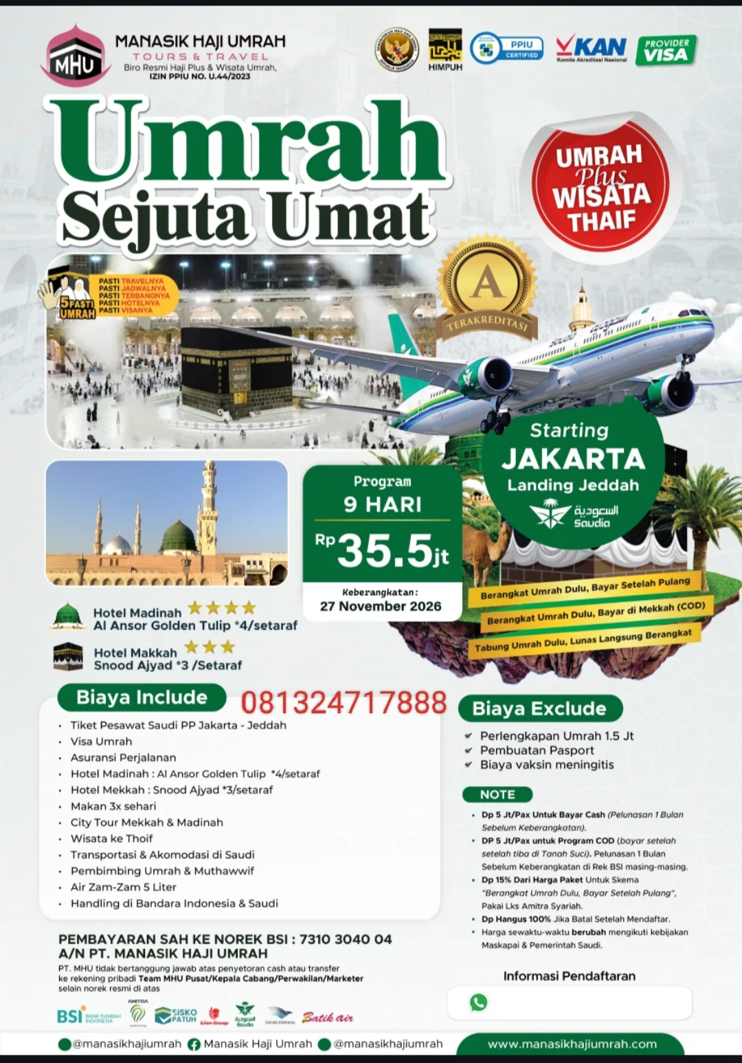 Umroh sejuta umat