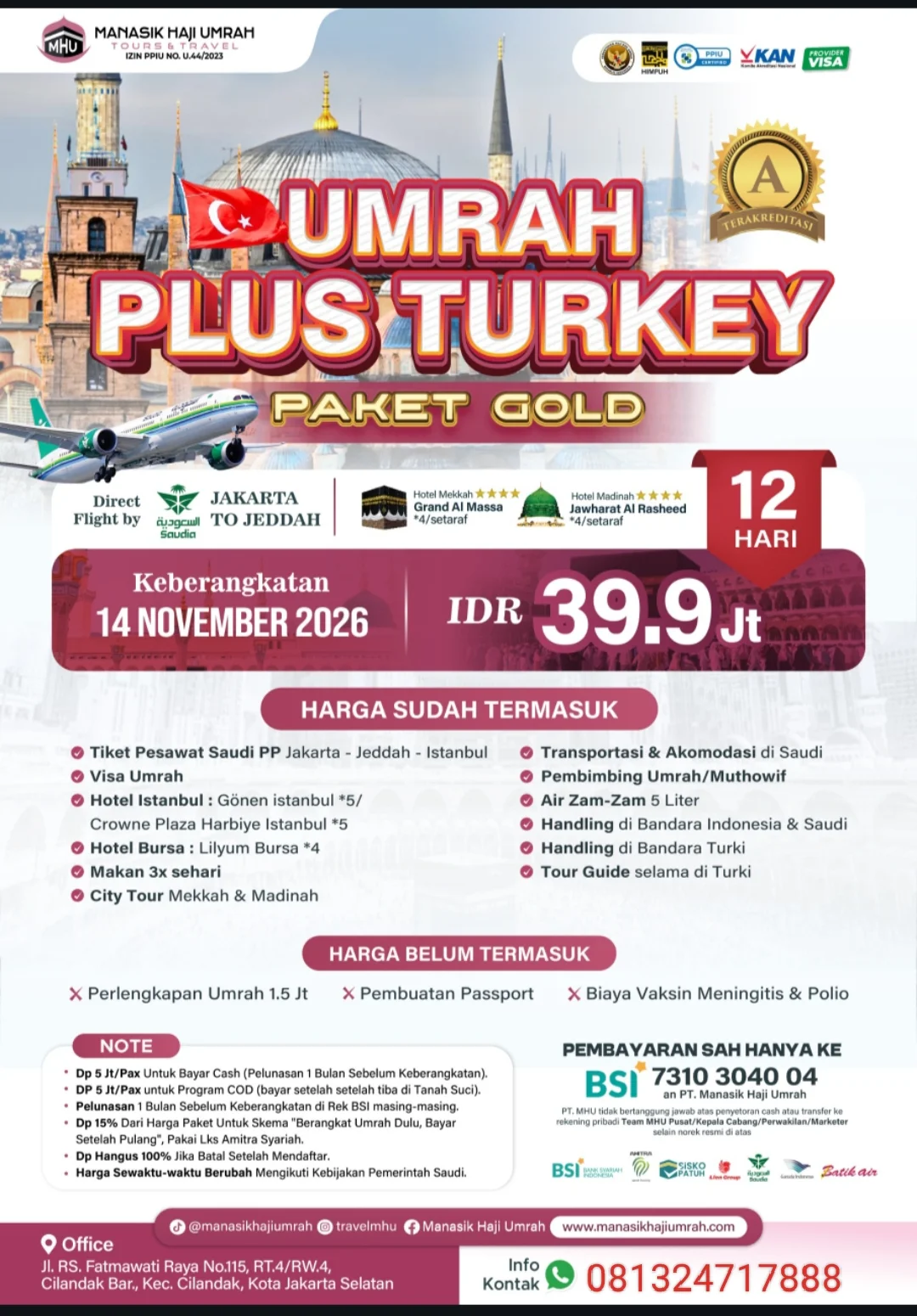 Umroh Plus Turkey