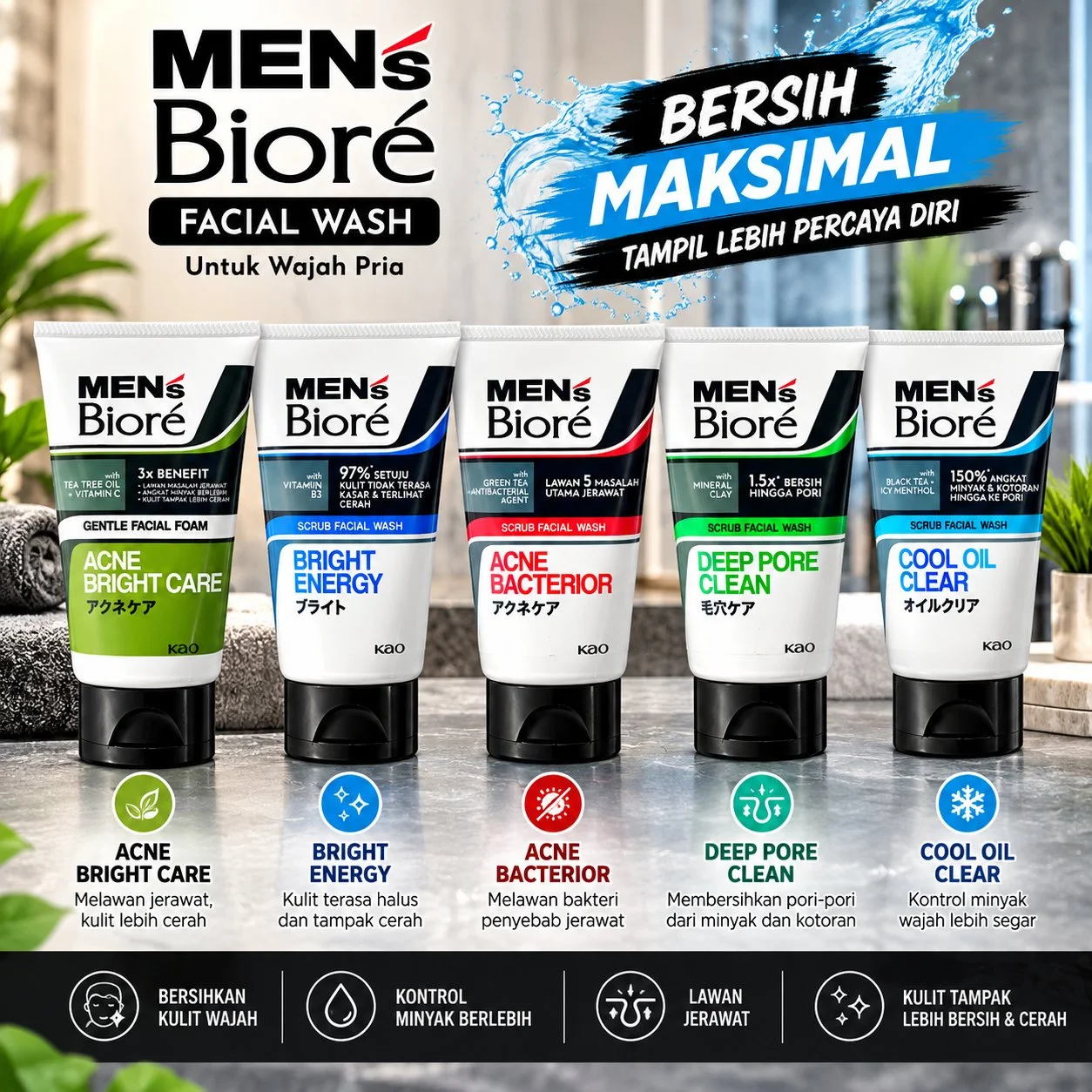 Mens Biore FF 100gr