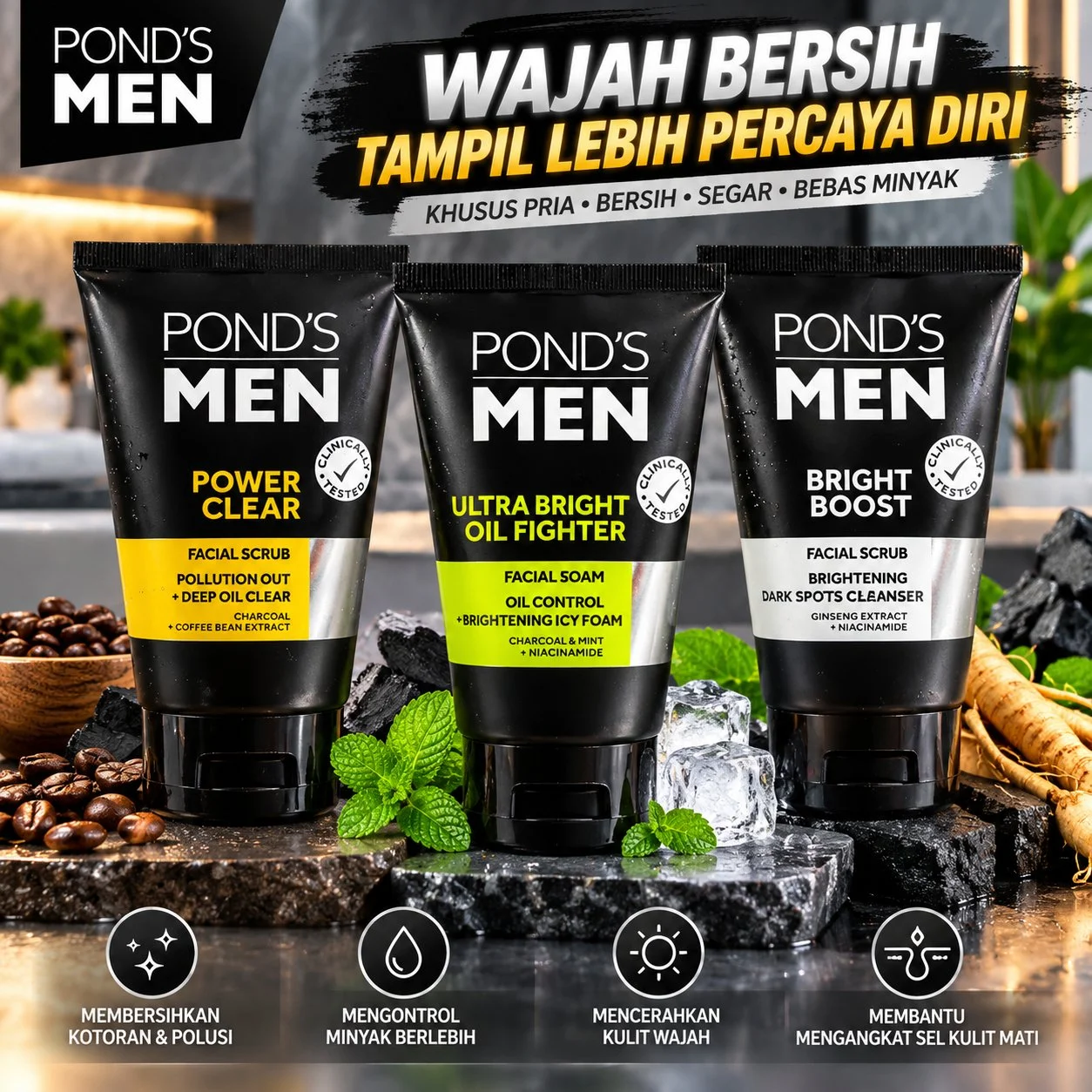 Ponds Men FF 100gr