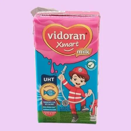 Vidoran xmart stroberi ice cream 110 ml