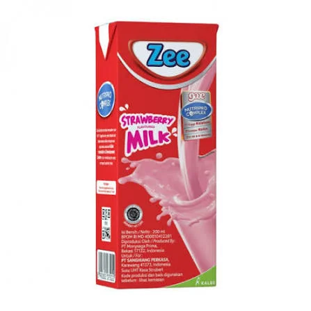 Susu zee stroberi 185 ml