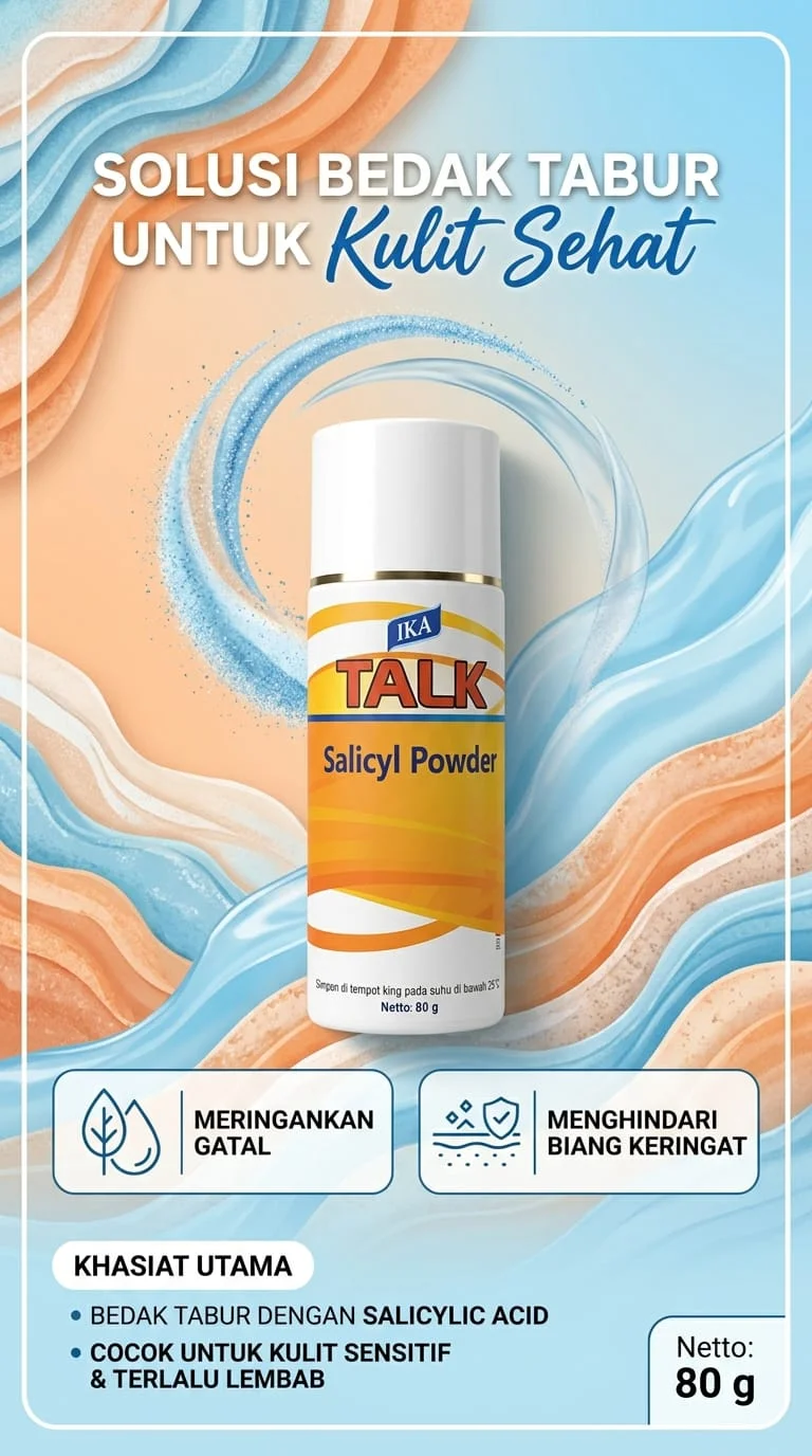 IKA TALK SALYCIL POWDER 80 GR