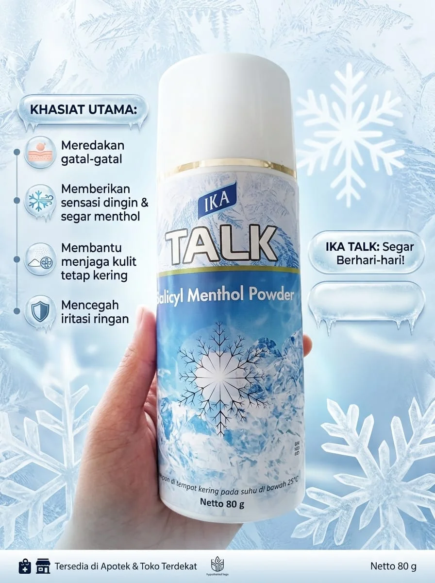 IKA TALK SALYCIL MENTHOL 80 GR