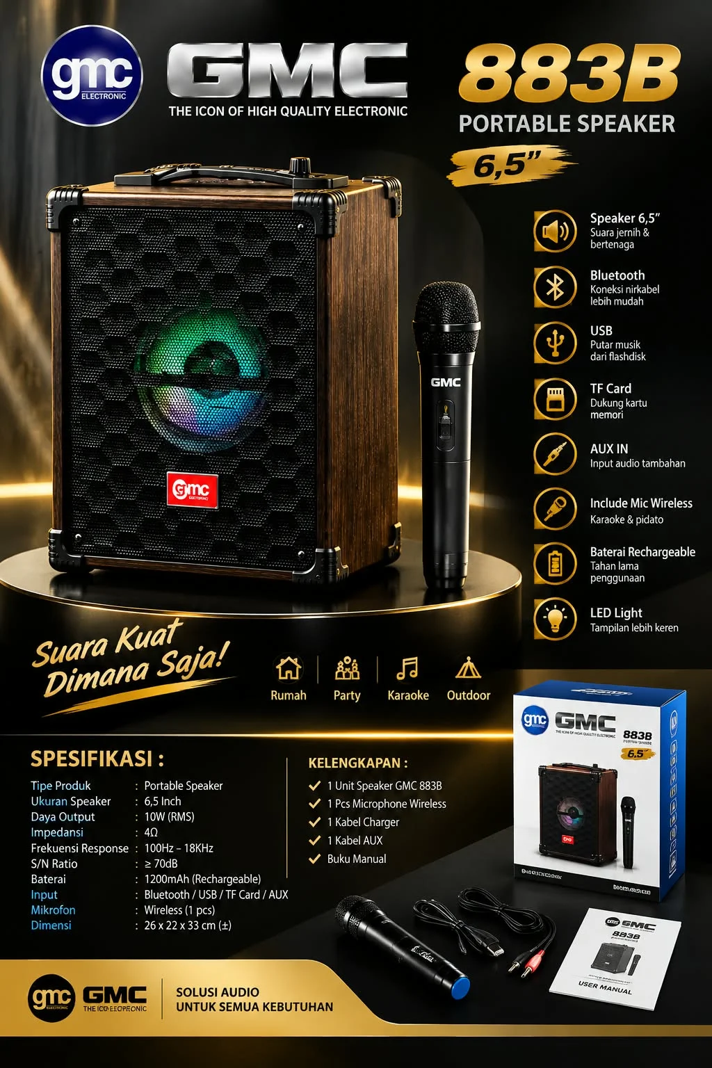 SPEAKER MINI BLUETOOTH MITSUYAMA